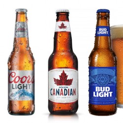 Coors Light, Molson Canadian, Bud Light
